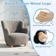 preview thumbnail 19 of 28, Costway Sherpa Kids Sofa with Solid Rubber Wood Legs for Boys & Girls - See Details