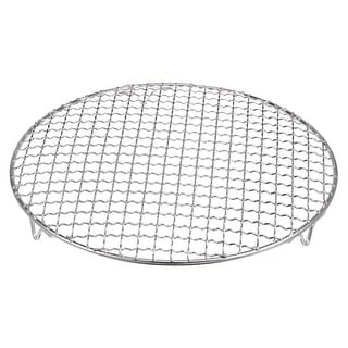Round Cooking Rack 11-inch Stainless Steel Cross Wire Barbecue Grill ...