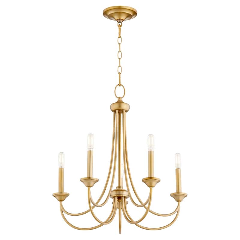Quorum International Brooks 5 Light 22" Wide Chandelier