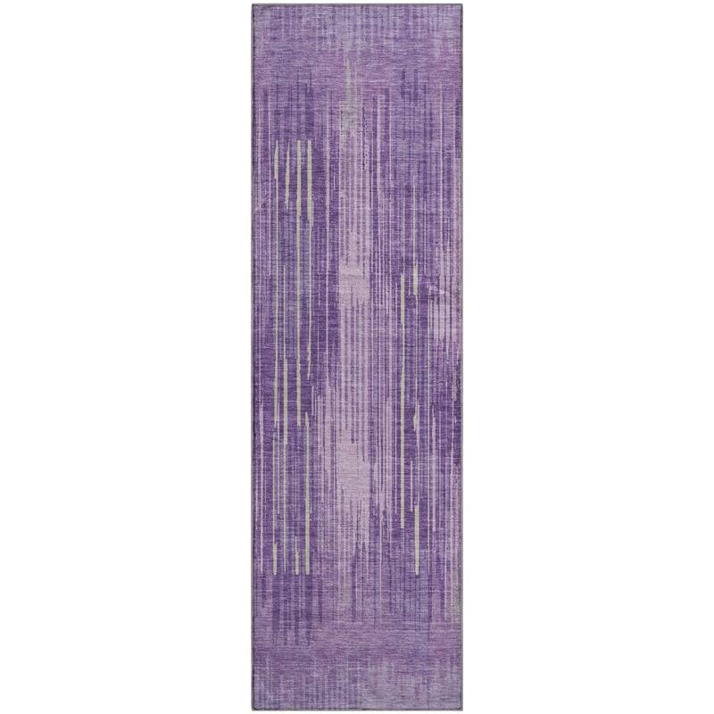 Premium Washable Super Soft Transitional Stripes Mayfield Rug