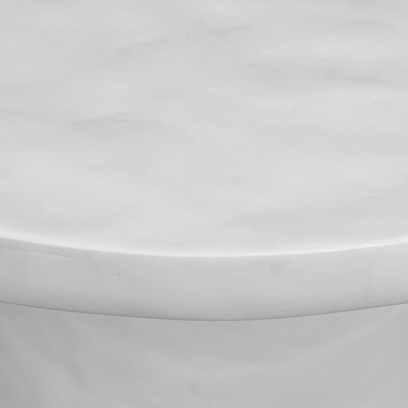 Poly & Bark Selenit Hand-Crafted Reinforced Cement Side Table