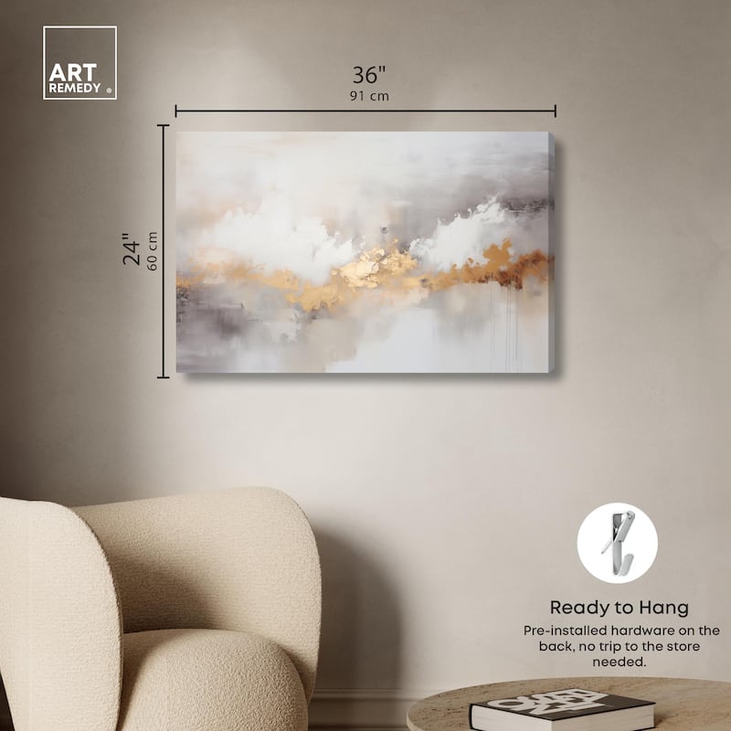 Cloudborn Glow I Canvas by Art Remedy, Gallery Wrapped