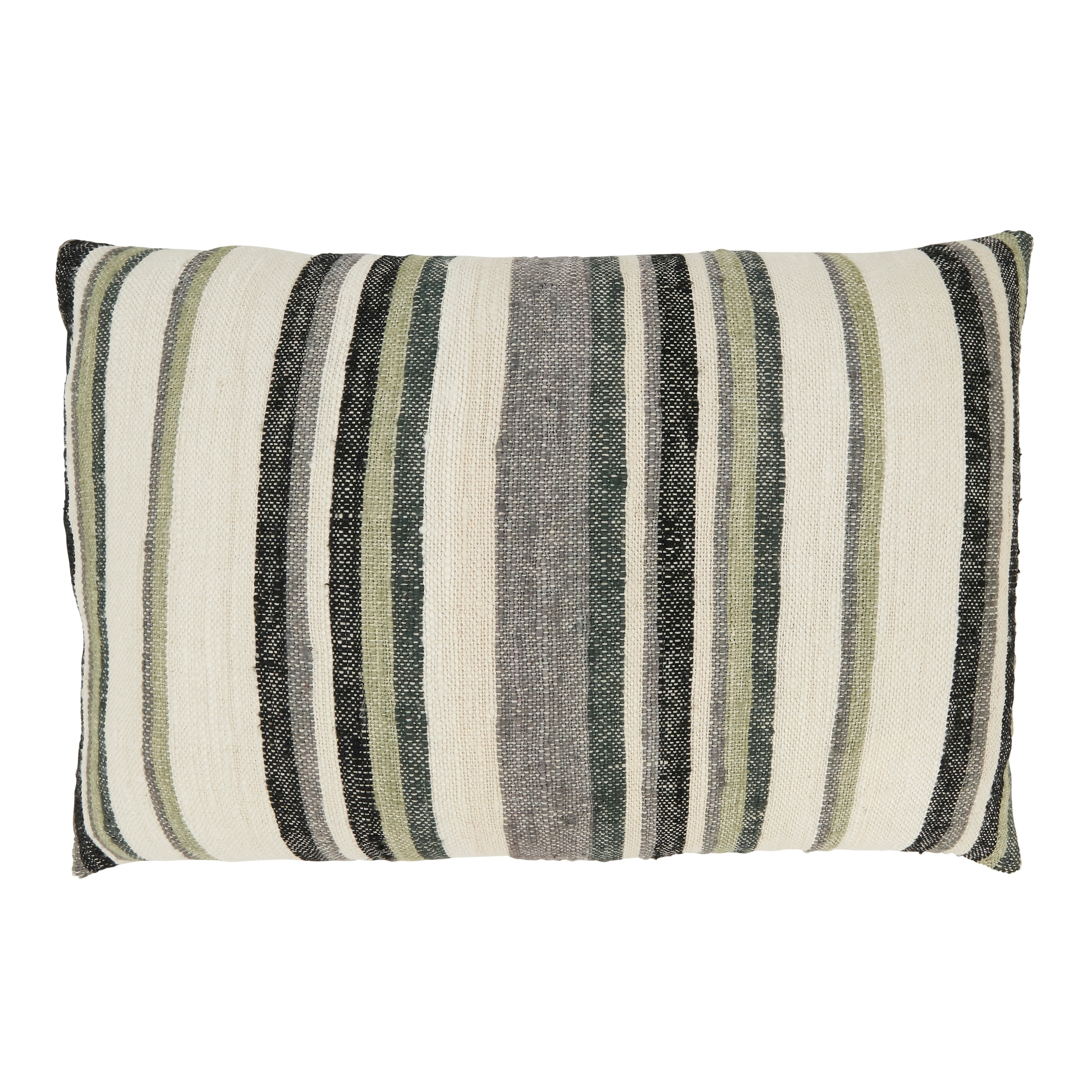 Striped Serenity Throw Pillow