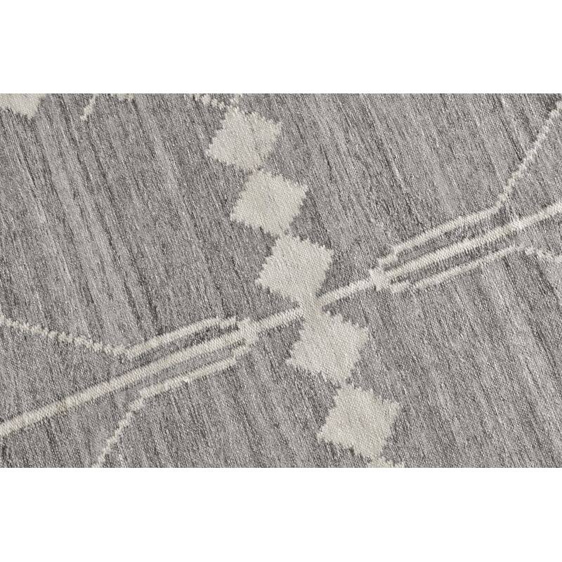 Lexington Indoor Outdoor Handwoven Gray Area Rug by Kosas Home