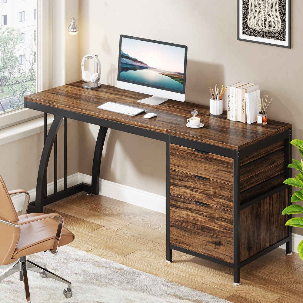 Sweetcrispy Small Computer Desk Small Office Desk 31 inch Writing Desk Home Office Desks Small Space Desk Study Table Modern Simple Style Work Table W