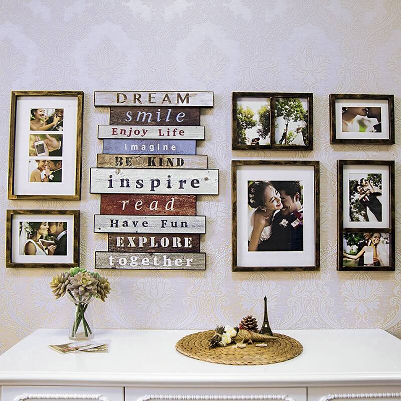 HELLO LAURA Elegant Complete Set With Decor Accessories Photo Frame