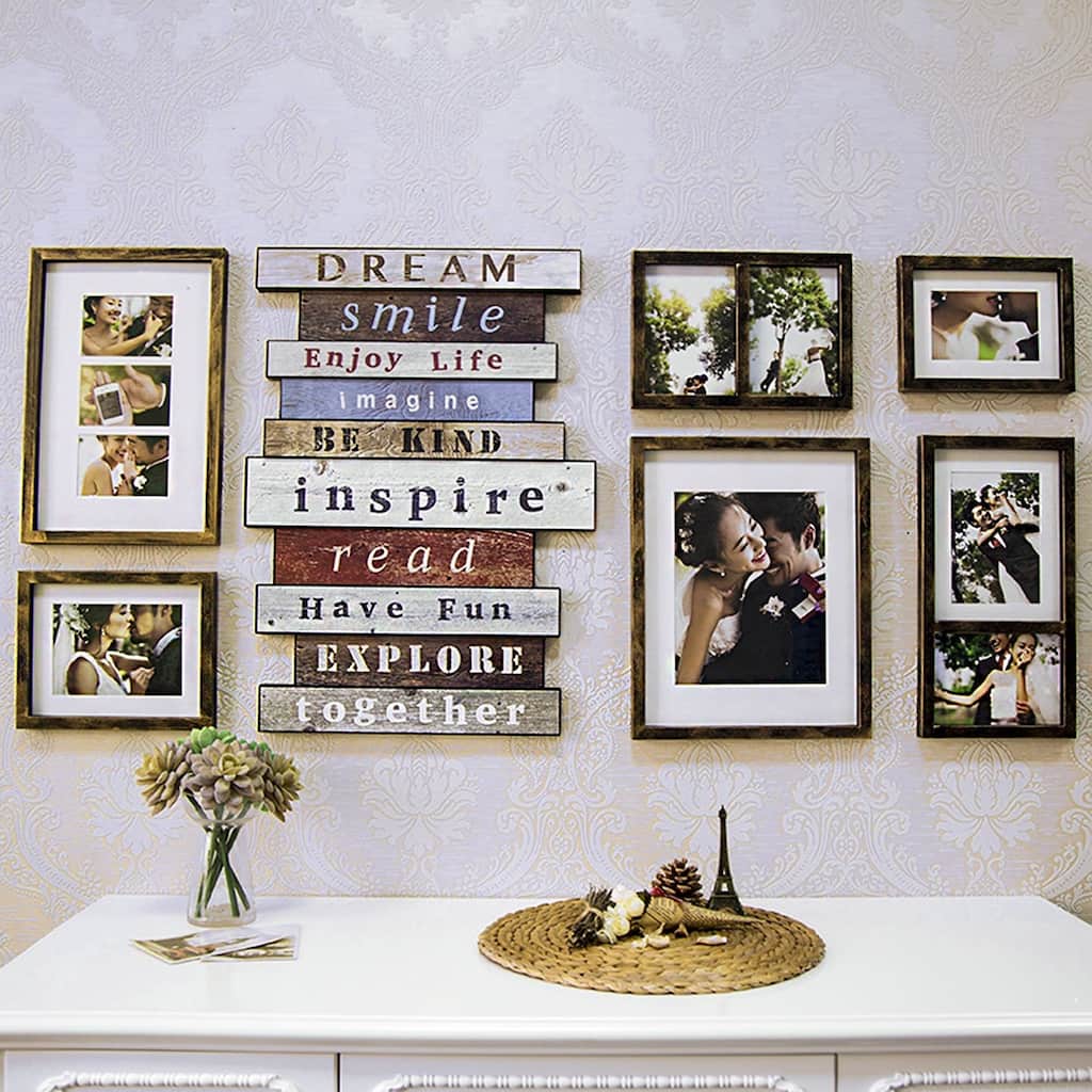HELLO LAURA Elegant Complete Set With Decor Accessories Photo Frame