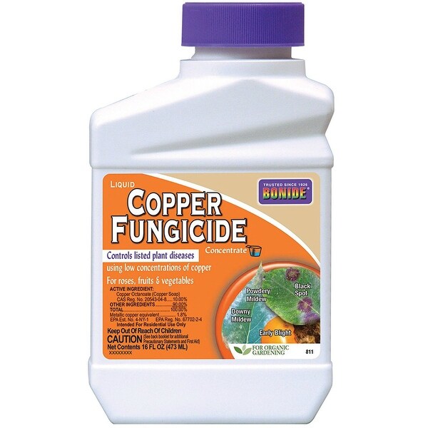 Shop Bonide 811 Concentrate Liquid Copper Fungicide 1 Pt 1 Pt Overstock 25488242