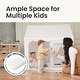 preview thumbnail 3 of 7, Tiny Land® Sweet Citrus Kid's Play Tent - Creamy white/blue