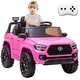 preview thumbnail 7 of 23, Officially Licensed Toyota Tacoma 12V Kids Ride-On Car with Parent Remote Control Pink