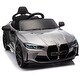 preview thumbnail 66 of 118, Kids BMW Electric Ride-On Car with Front and Rear Lights, Music, and High/Low Speed, Ages 3-8