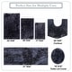 preview thumbnail 25 of 131, Luxury Plush Bathroom Rug Set - Quick-Dry, Soft Microfiber, Non-Slip, Absorbent & Washable Bath Mats