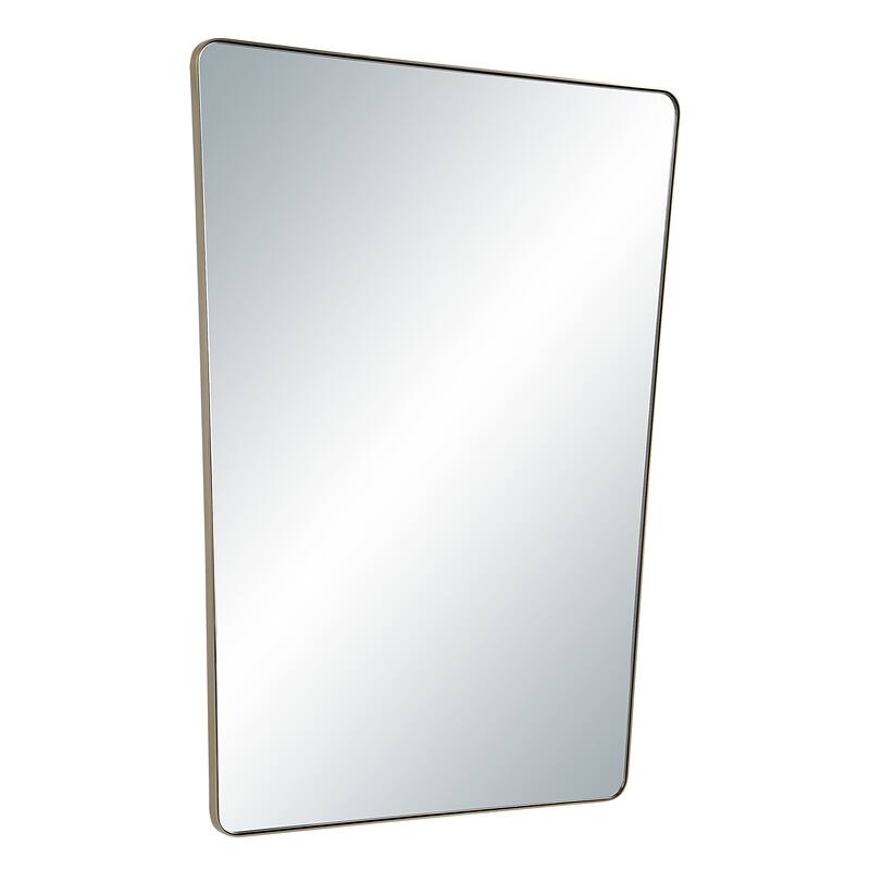 Renwil Mily 36" H x 28" W Wall Mirror, Yellow