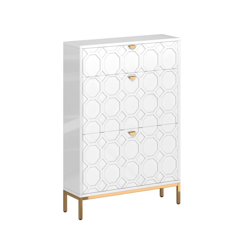 Shoe cabinet for 24 pairs of shoes