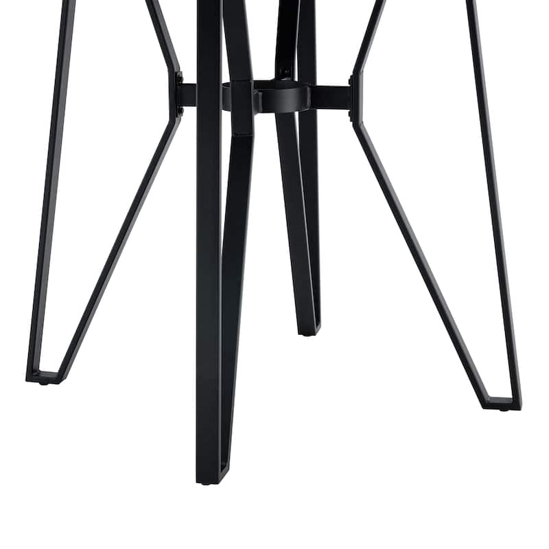 Ember 5-Piece Counter-Height Bar Set with Rubberwood Chairs and Ash Wood Table by Christopher Knight Home