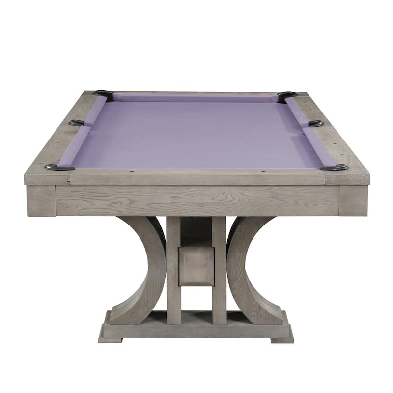 Madero Slate Pool Table - Yellow/Grey