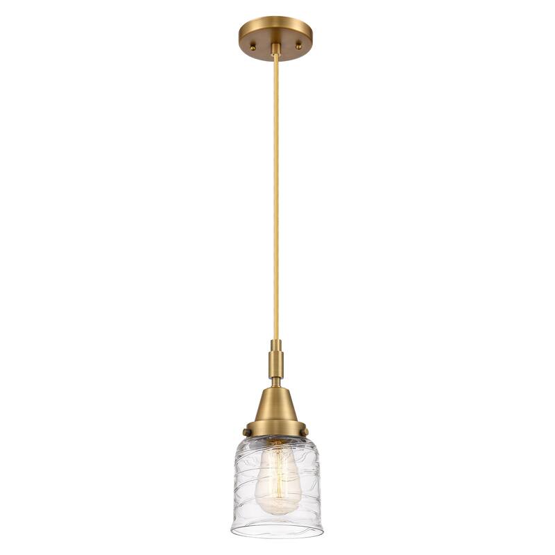 Innovations Lighting 447-1P-G513 Bell 5" Wide Mini Pendant with Clear