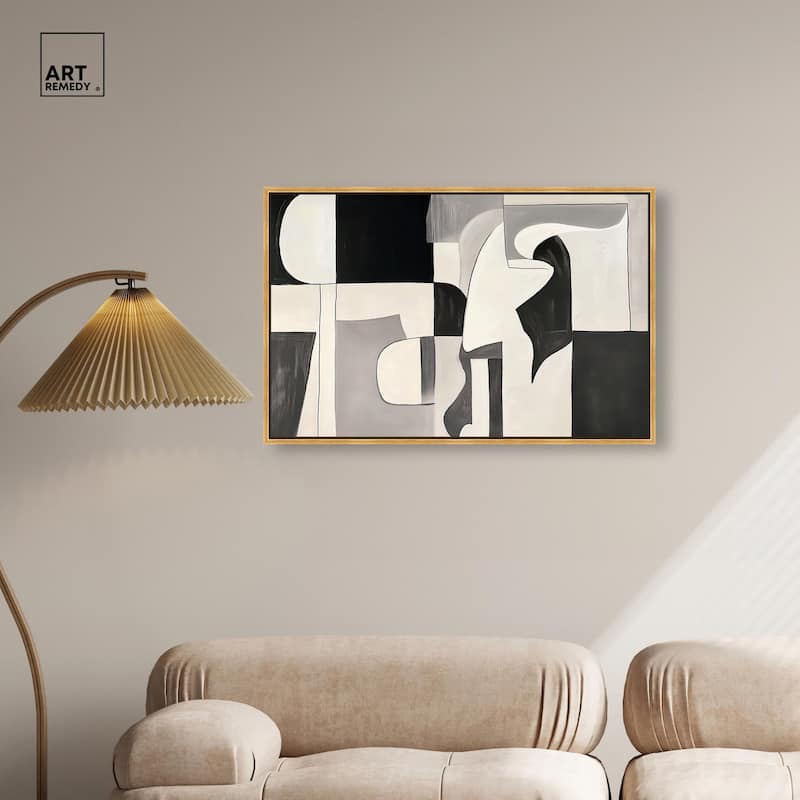 Shadow Play II Canvas by Art Remedy