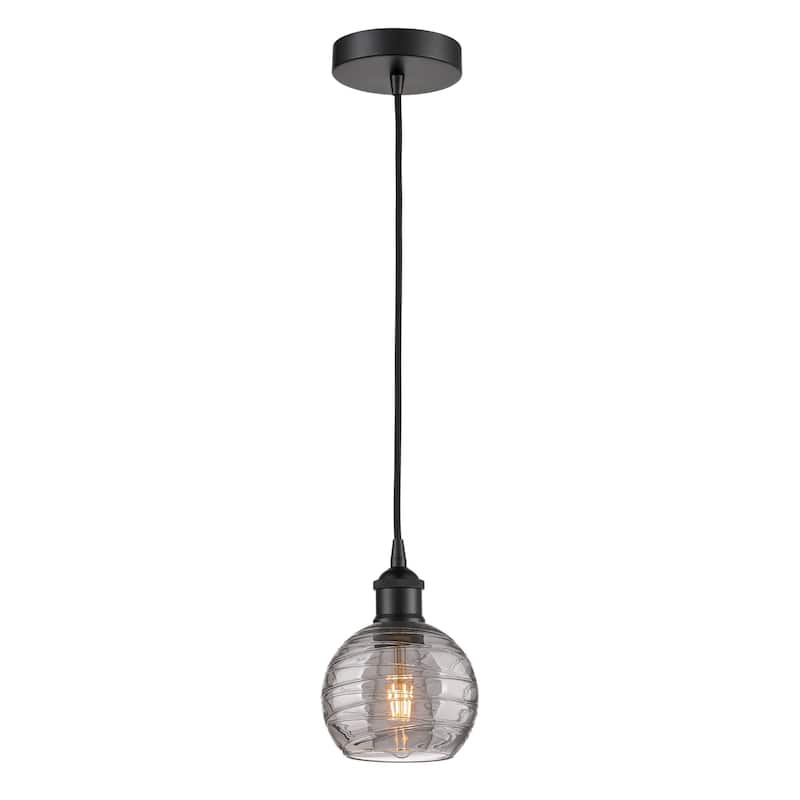 Innovations Lighting 616-1P 8 6 Athens Deco Swirl Pendant Athens Deco