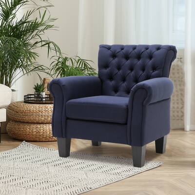 Flame-Retardant Fabric Accent Club Chair by Crestlive Products
