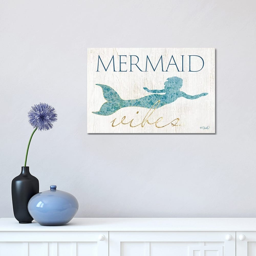iCanvas "Mermaid Wishes" by Kate Sherrill Canvas Print