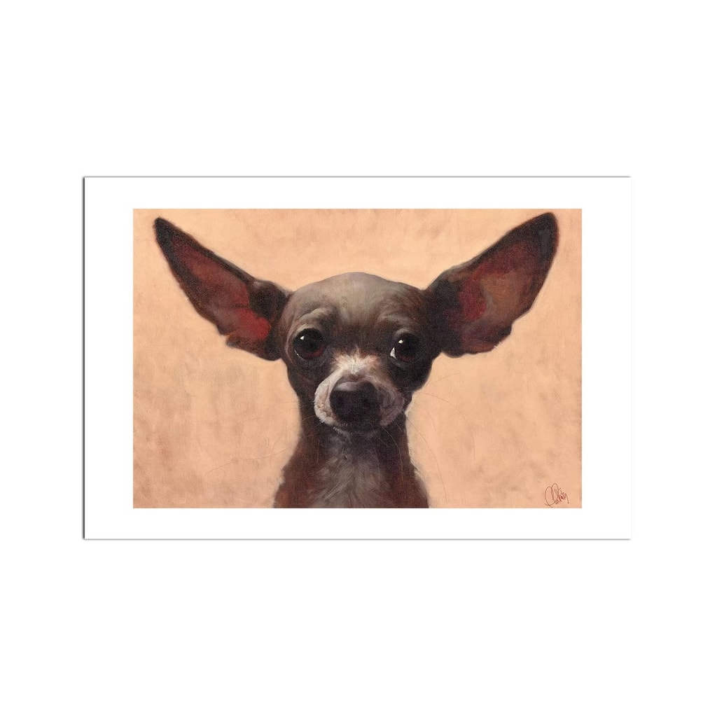 Chihuahua Fine Art Paper Print by Thomas Fluharty - Multi