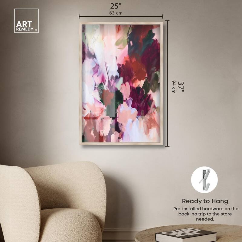Adelas Garden I Shadowbox by Art Remedy