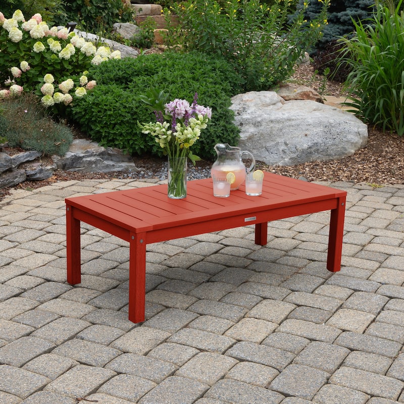 HIGHWOOD Eco-Friendly Adirondack Rectangular Coffee Table