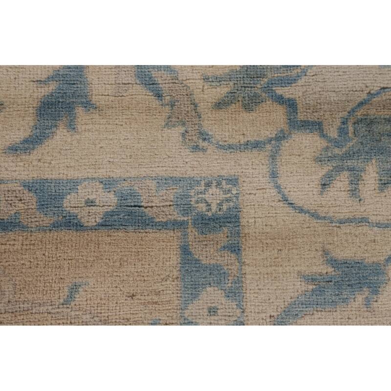 Mute Color Oushak Oriental Area Rug Handmade Wool Carpet - 8'3" x 10'0"