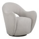 preview thumbnail 1 of 7, Uttermost Wander Fabric Swivel Chair - 32.75" H x 28.25" W x 33.5" D