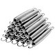 preview thumbnail 3 of 3, 20 pcs 7" Heavy-Duty Galvanized Steel Trampoline Springs Replacement Kit-Silver