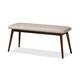 Option Light Gray and Walnut