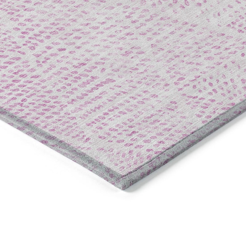 HomeRoots Geometric Transitional Rectangle Outdoor Rug