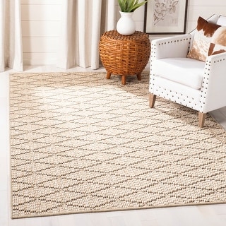 SAFAVIEH Palm Beach Gretlies Trellis Sisal Rug