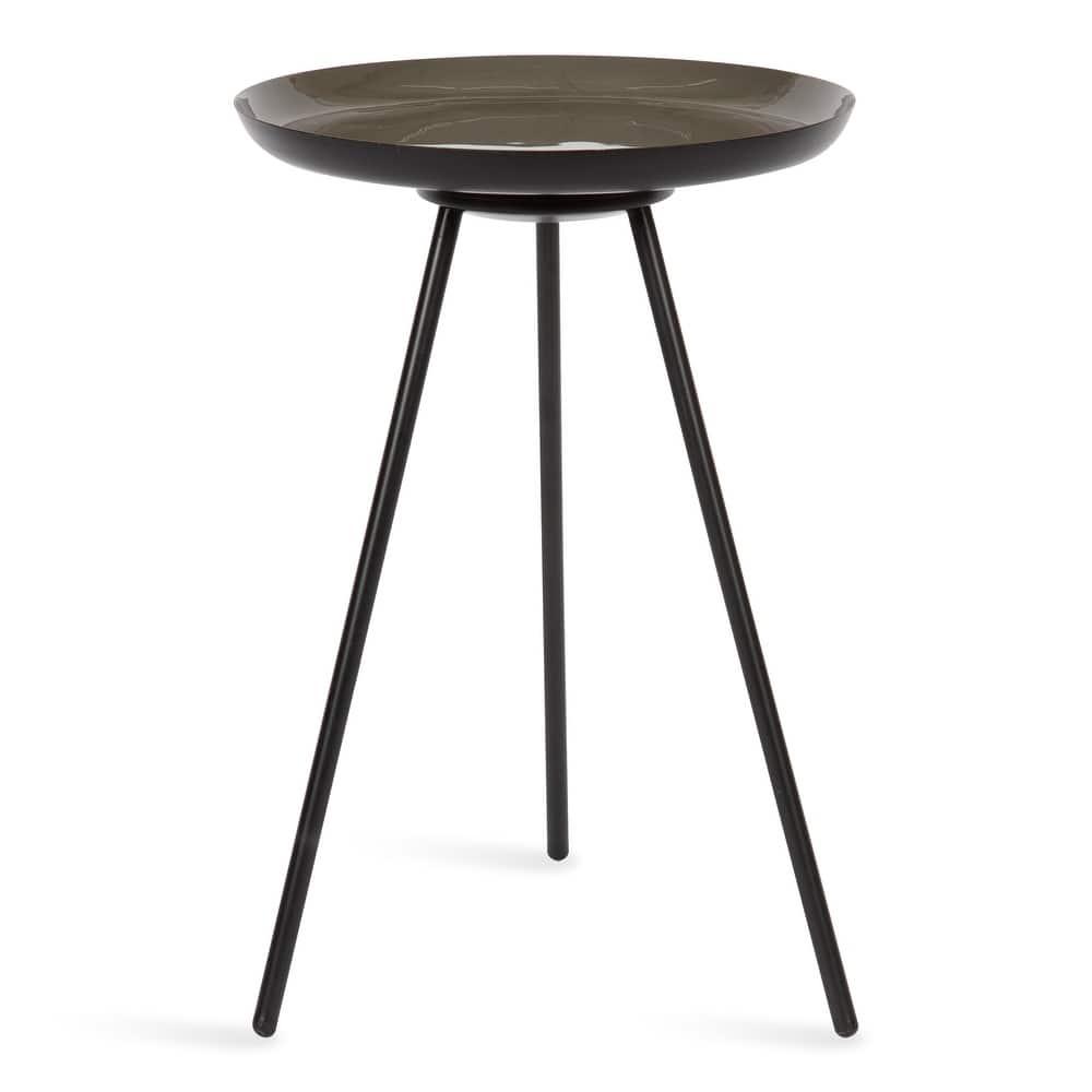 Kate and Laurel Laranya Round Metal Side Table - 15x15x22.5