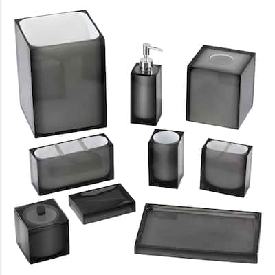 Avanti Linens Soho 4-Piece Bath Accessory Set - Bath Acc 4pc Set - TM, TB, SD, LP