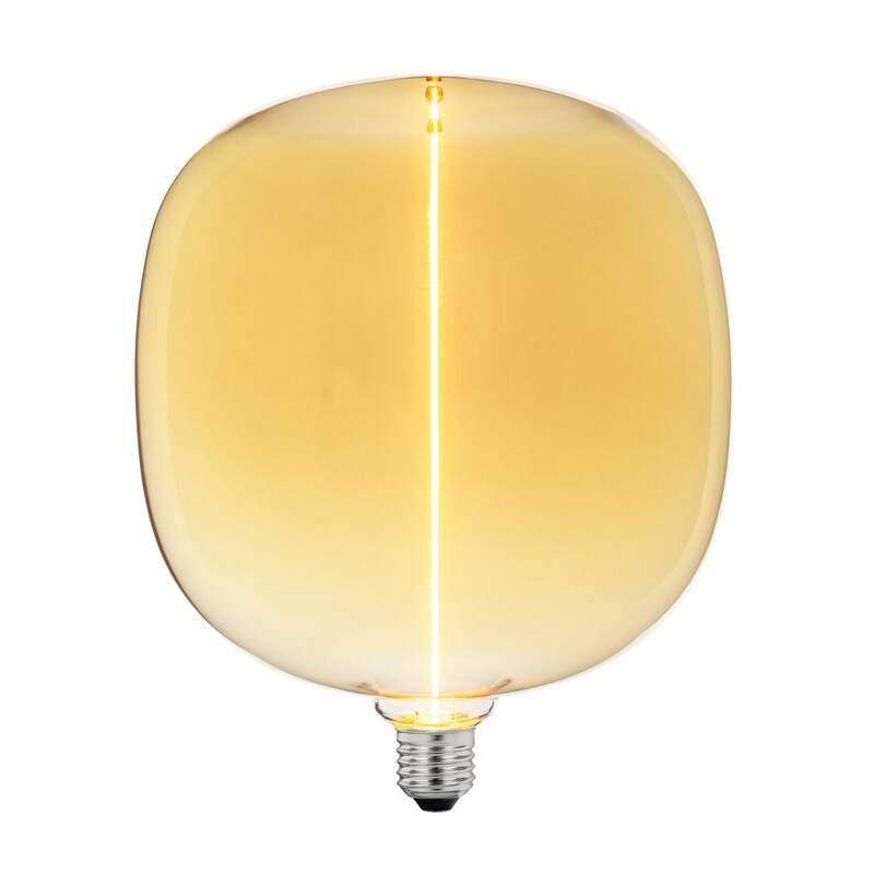 1 Pack Flex Filament LED Glass Warm White Medium Base Bulb - Gold