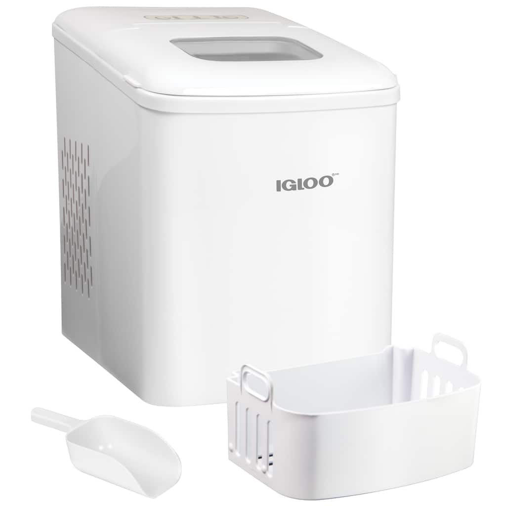 Igloo ICEBNH26WH 26-Pound Automatic Self-Cleaning Portable Countertop