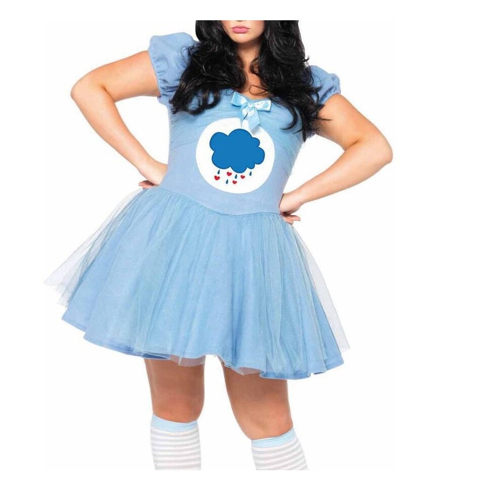 Shop Leg Avenue Blue Medium M Grumpy Bear Care Bears Halloween Costume Overstock 27061670