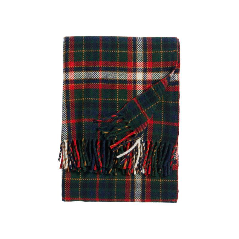 Pendleton Laurel Green / Red Fireside Throw - Throw
