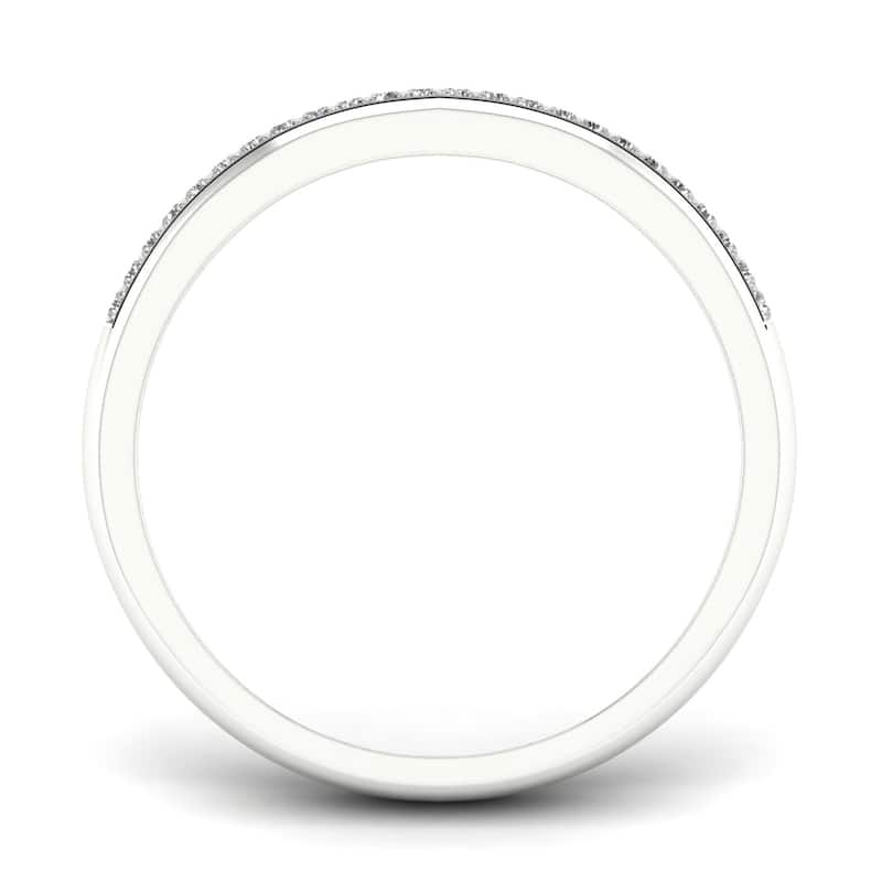1/6ct TDW Diamond Band in Silver for Women