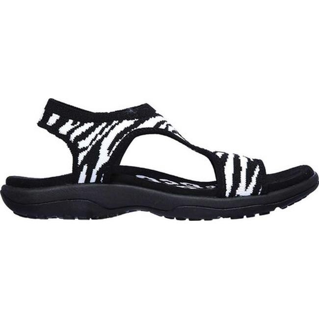 skechers women's reggae t strap sandal