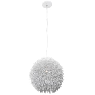 Varaluz Urchin 1-Light Pendant - White