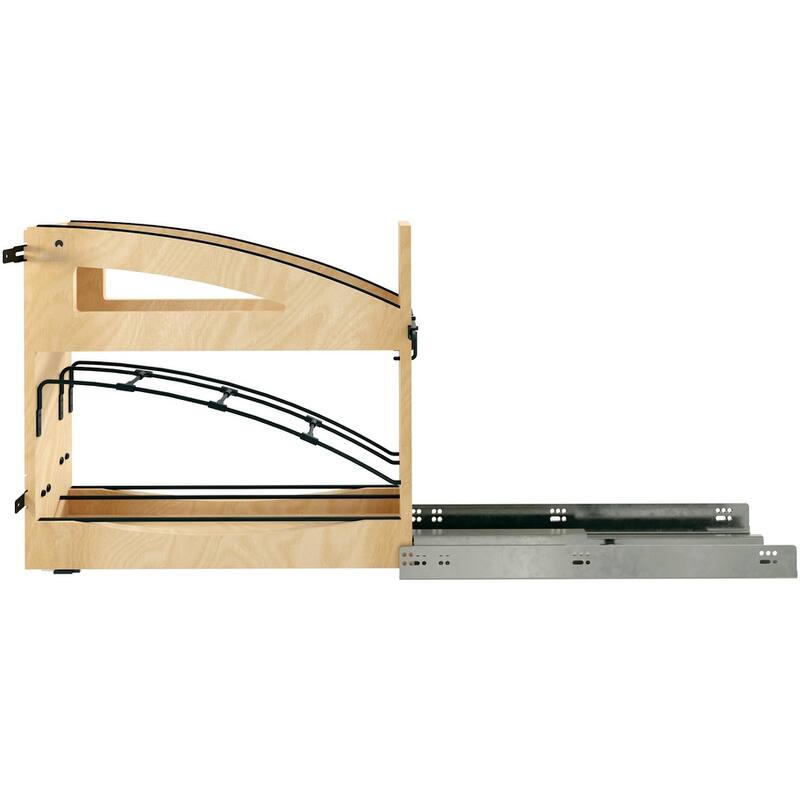 Rev-A-Shelf 447CC-BCSC-5 Craftsman 5-15/16" Wide Solid Maple Pull Out