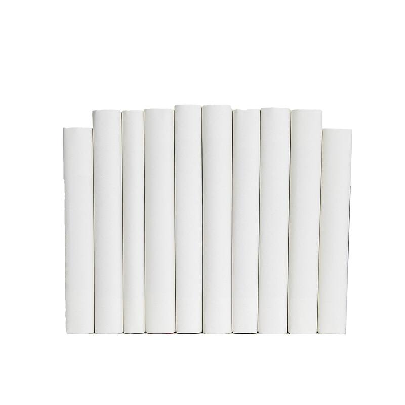 Books Off White Decorative Accessories: Sand Wrapped ColorPak