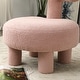 preview thumbnail 6 of 10, 24.4" Modern Fabric Chair Kids Chair for Living Room, Bedroom, Home Decorative - 24.4''×24.4''×25.6''