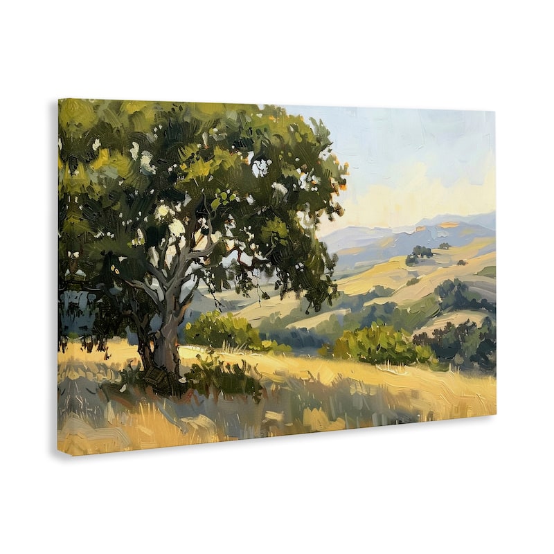 Stupell On The Hilltop Scenery Canvas Wall Art Design By LSR Creative Studio