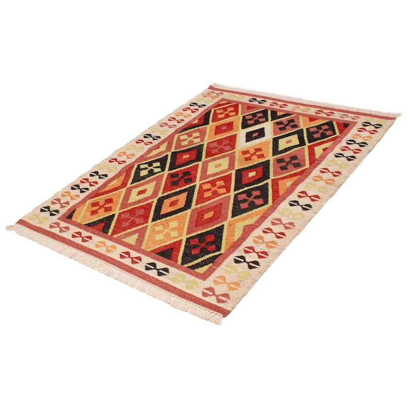 Ankara FW Red Kilim 5'6" x 7'9" - 5'6 x 7'9