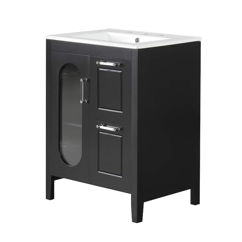 24" Bathroom Vanity with Sink