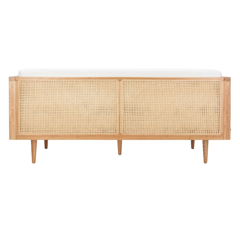 SAFAVIEH Home Helena French Cane Daybed - 75"W x 33"D x 31"H